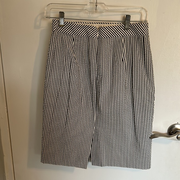 J. Crew XS stripe pencil skirt - Picture 2 of 4